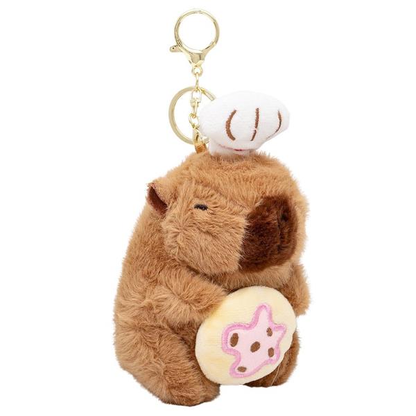 CUTE CAPYBARA PLUSH KEYCHAIN BAG CHARM