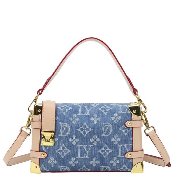 STYLISH PRINT DESIGN SATCHEL BAG