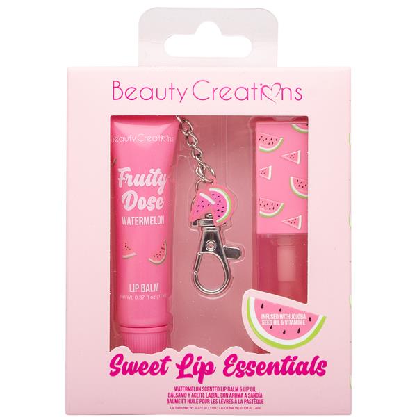 BEAUTY CREATIONS SWEET LIP ESSENTIALS SET WATERMELON
