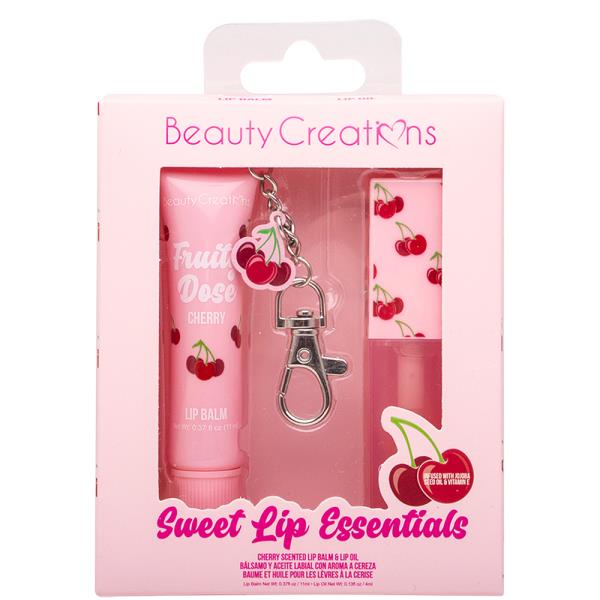 BEAUTY CREATIONS SWEET LIP ESSENTIALS SET CHERRY