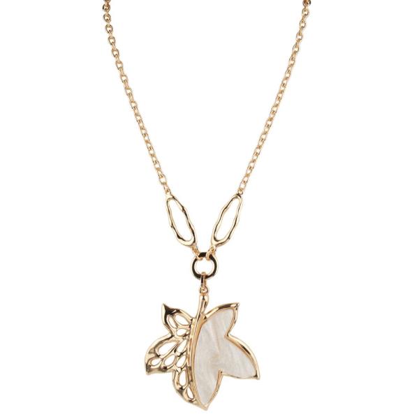 LEAF PENDANT NECKLACE