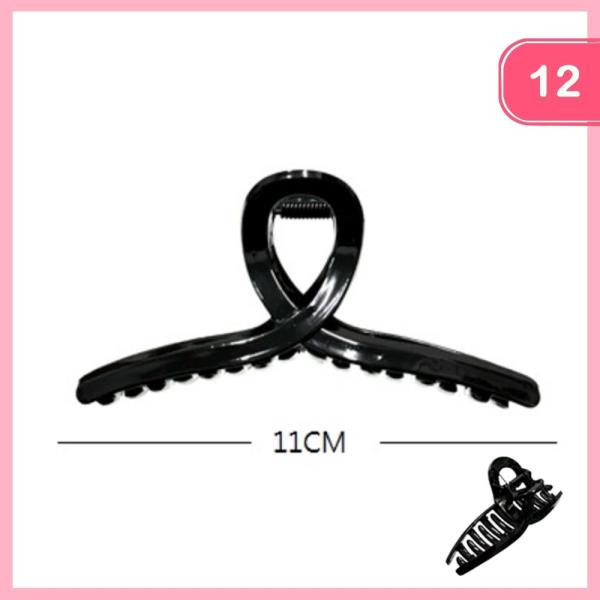 HAIR CLAW CLIP (12 UNITS)