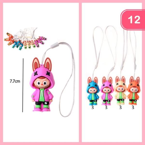 CARTOON DOLL KEYCHAIN (12 UNITS)