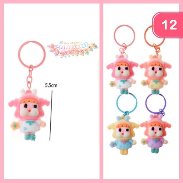 DOLL KEYCHAIN (12 UNITS)