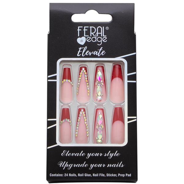 FERAL EDGE ELEVATE YOUR STYLE DESIGN35 NAIL DECORATION SET