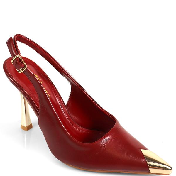 POINTED TOE W METAL CAP SLINGBACK 12 PAIRS