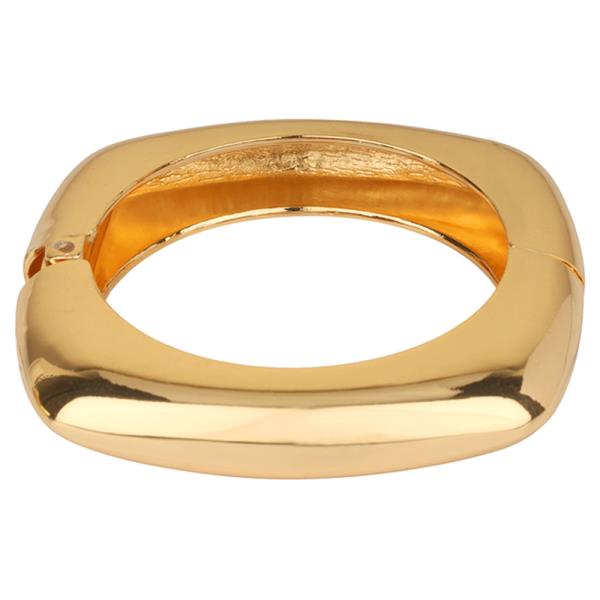 METAL BANGLE HINGE SQUARE BRACELET