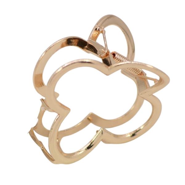 METAL OUTLINE CLOUD SHAPE HAIR CLAW CLIP