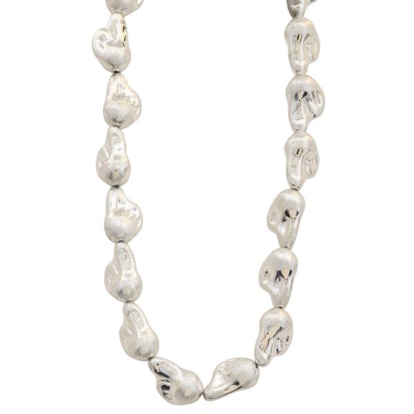 ORGANIC SHAPE BEAD NECKLACE