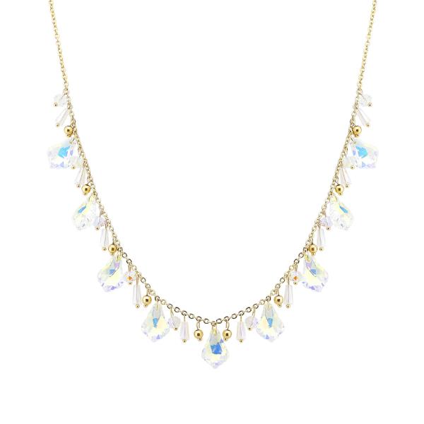 CRYSTAL BEAD NECKLACE