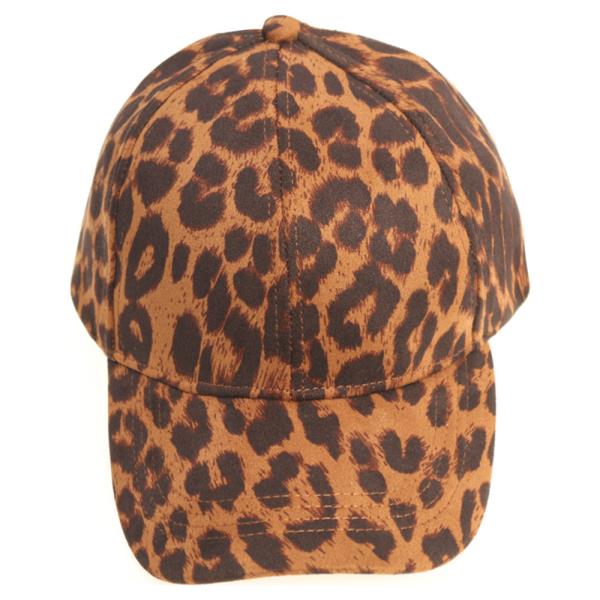 LEOPARD PRINT BASEBAL CAP