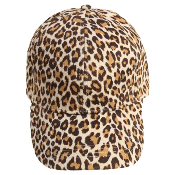 LEOPARD PRINT FASHION CAP HAT