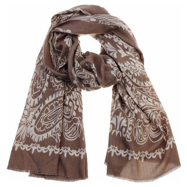SOFT LIGHTWEIGHT MULTI PATTERN OBLONG SCARF