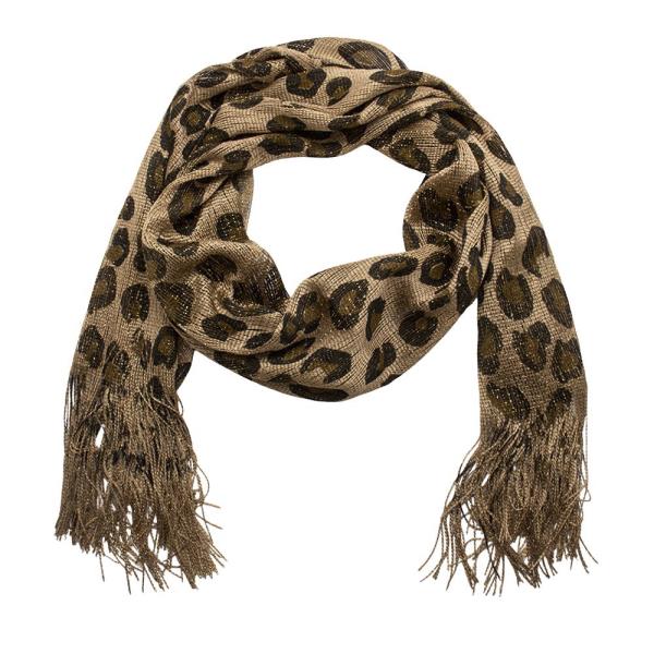 ANIMAL PRINT SCARF