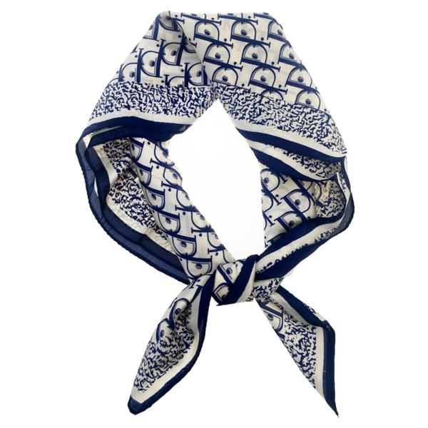 MULTI PATTERN SILKY BANDANA SQUARE SCARF