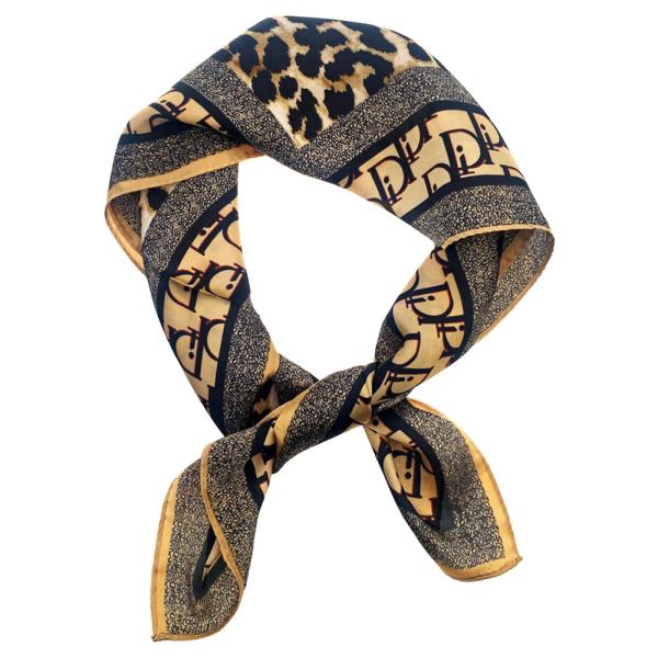 MULTI PATTERN SILKY BANDANA SQUARE SCARF