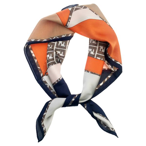 MULTI PATTERN SILKY BANDANA SQUARE SCARF