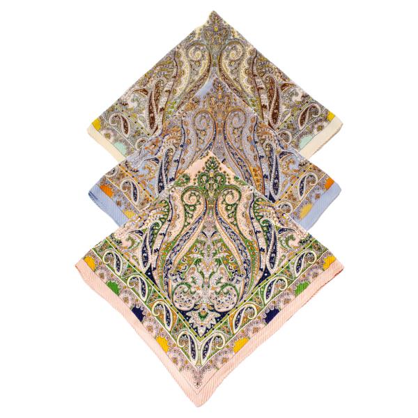 SOFT LIGHTWEIGHT MULTI PATTERN PLEATS BANDANA SCARF