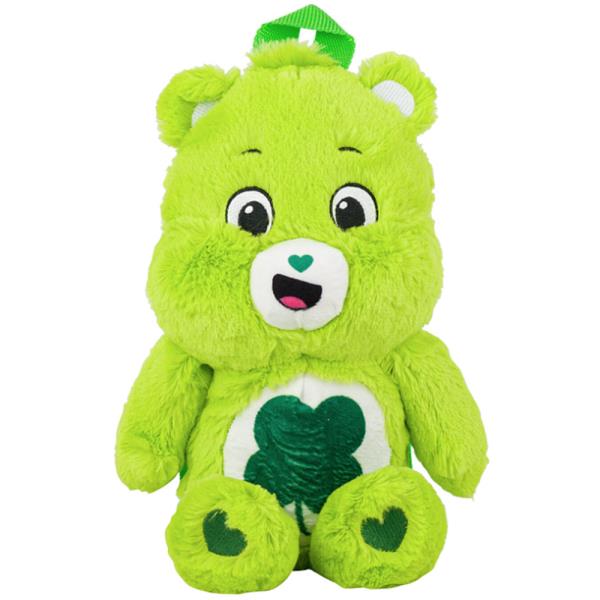 CARE BEARS GREEN PLUSH BACKPACK