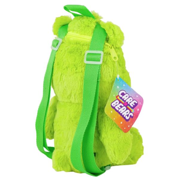 CARE BEARS GREEN PLUSH BACKPACK