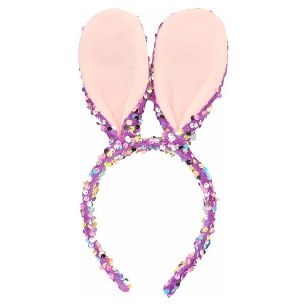SEQUINS BUNNY EARS HEADBAND