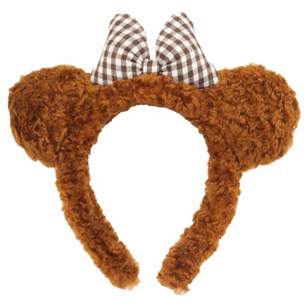 CUTE BEAR WITH BOW HEADBAND