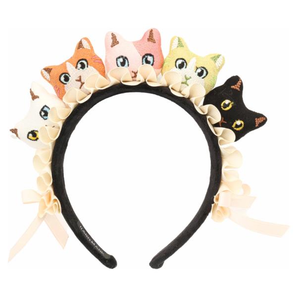 KITTEN RUFFLE HEADBAND