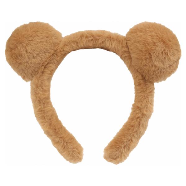 FUZZY BEAR EARS HEADBAND