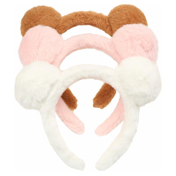 FUZZY BEAR EARS HEADBAND