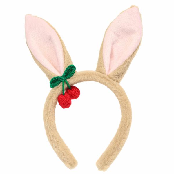 BUNNY CHERRY EARS HEADBAND