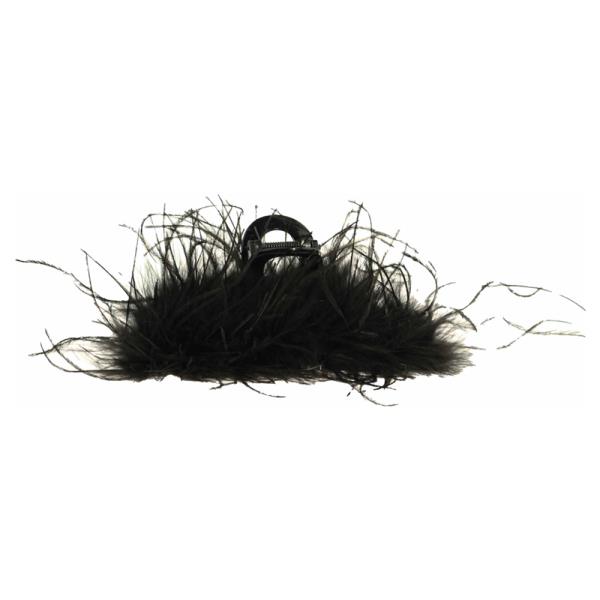 FEATHER HAIR CLAW CLIP