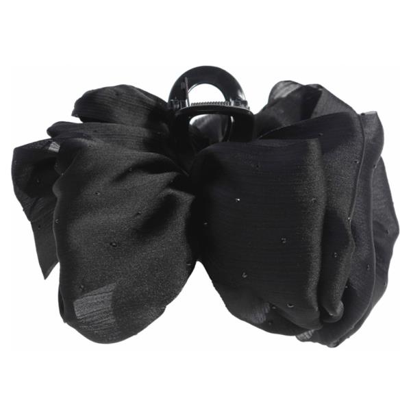 MULTI LAYER POLKADOT BOW HAIR CLAW CLIP