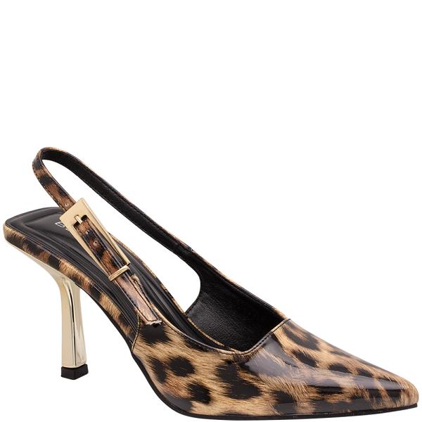 POINTY SLING BACK GOLD PLATE HEEL 12 PAIRS