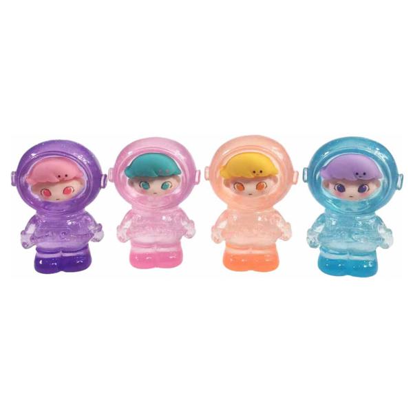 CUTE CLEAR DESKTOP FIGURINES 4 PC SET