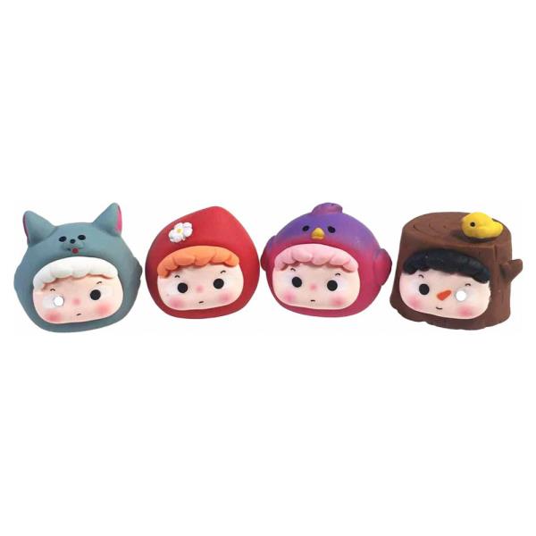 CUTE DESKTOP FIGURINES 4 PC SET