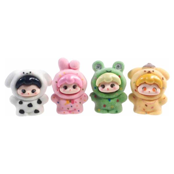 CUTE ANIMAL COSTUME DESKTOP FIGURINES 4 PC SET