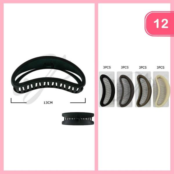 HAIR CLAW CLIP (12 UNITS)