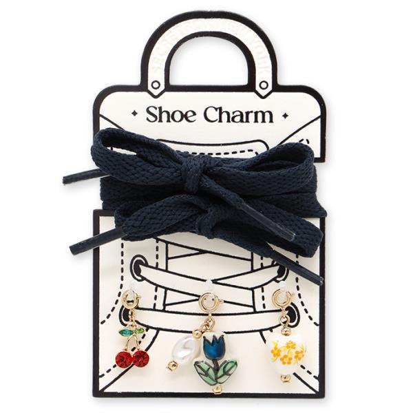 FLOWER CHERRY SHOE CHARM