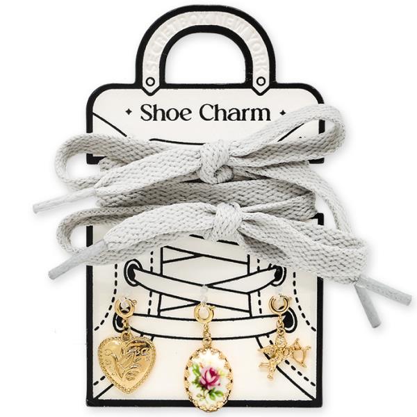 HEART ASSORTED SHOE CHARM