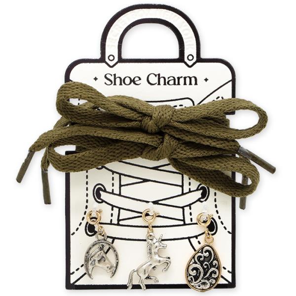 FILIGREEE PATTERN WESTERN SHOE CHARM
