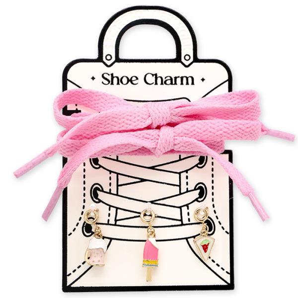 POPSICLE PIE SLICE SHOE CHARM