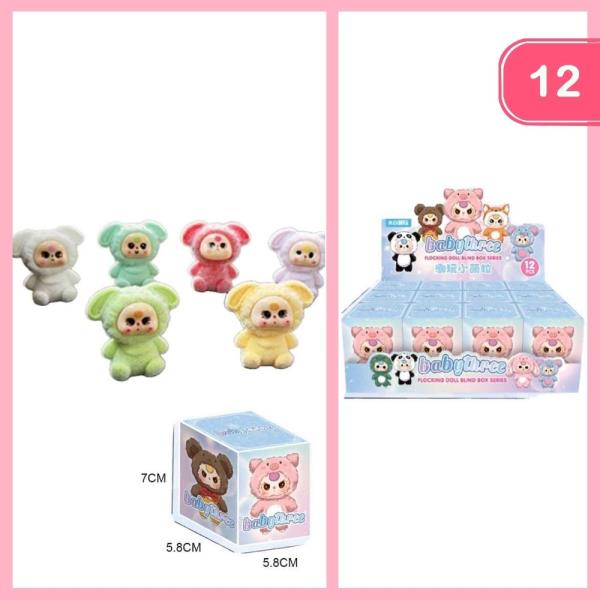 BABYTHREE FLOCKING DOLL BLIND BOX (12 UNITS)