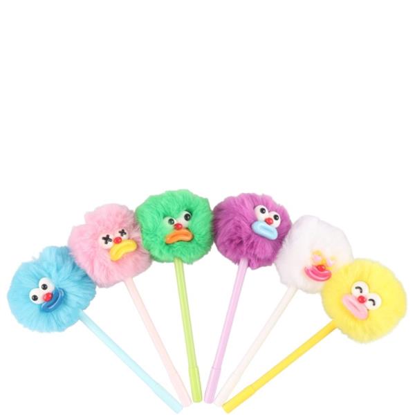 CUTE POM POM PEN (16 UNITS)