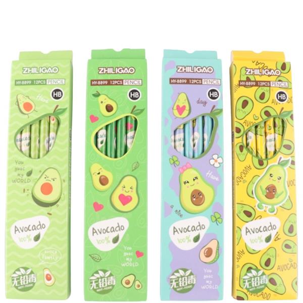 FRUIT PENCIL 12 PC SET (12 UNITS)