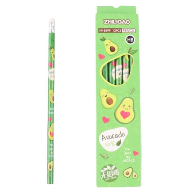 FRUIT PENCIL 12 PC SET (12 UNITS)