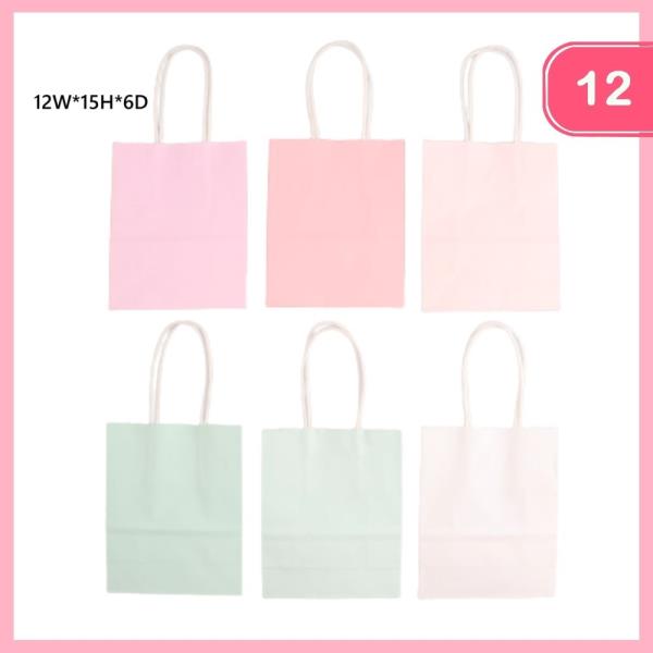 PAPER GIFT BAGS (12 UNITS)