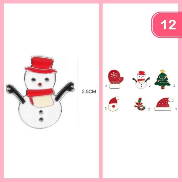 CHRISTMAS BROOCH (12 UNITS)