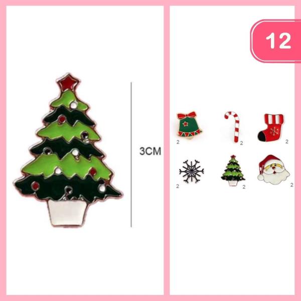 CHRISTMAS BROOCH (12 UNITS)