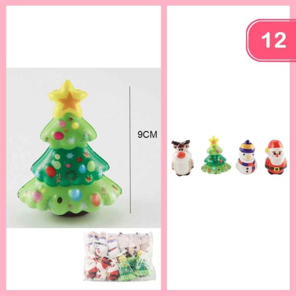 CHRISTMAS SQUISHY (12 UNITS)