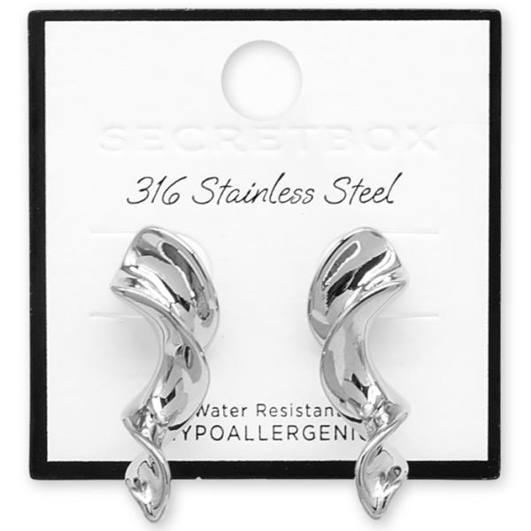 SECRET BOX STAINLESS STEEL ORGANIC BRACELET